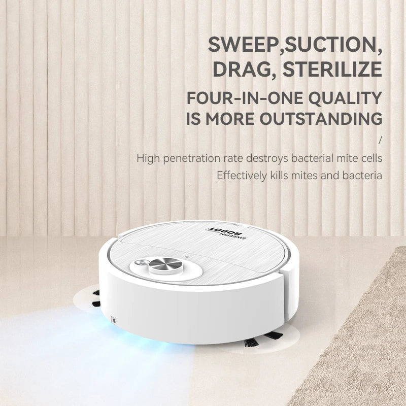 Xiaomi 3-in-1 Smart Sweeping Robot Home Mini Sweeper Vacuum Mopping Automatic Sweeping and Mopping All-in-one Cleaning Expert