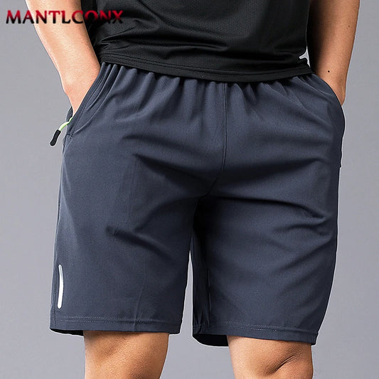 Summer Thin Jogging Men's Shorts Quick Dry Shorts Men's Fitness Sports Short Pants Loose Breathable Board Shorts Male XL-XXXL