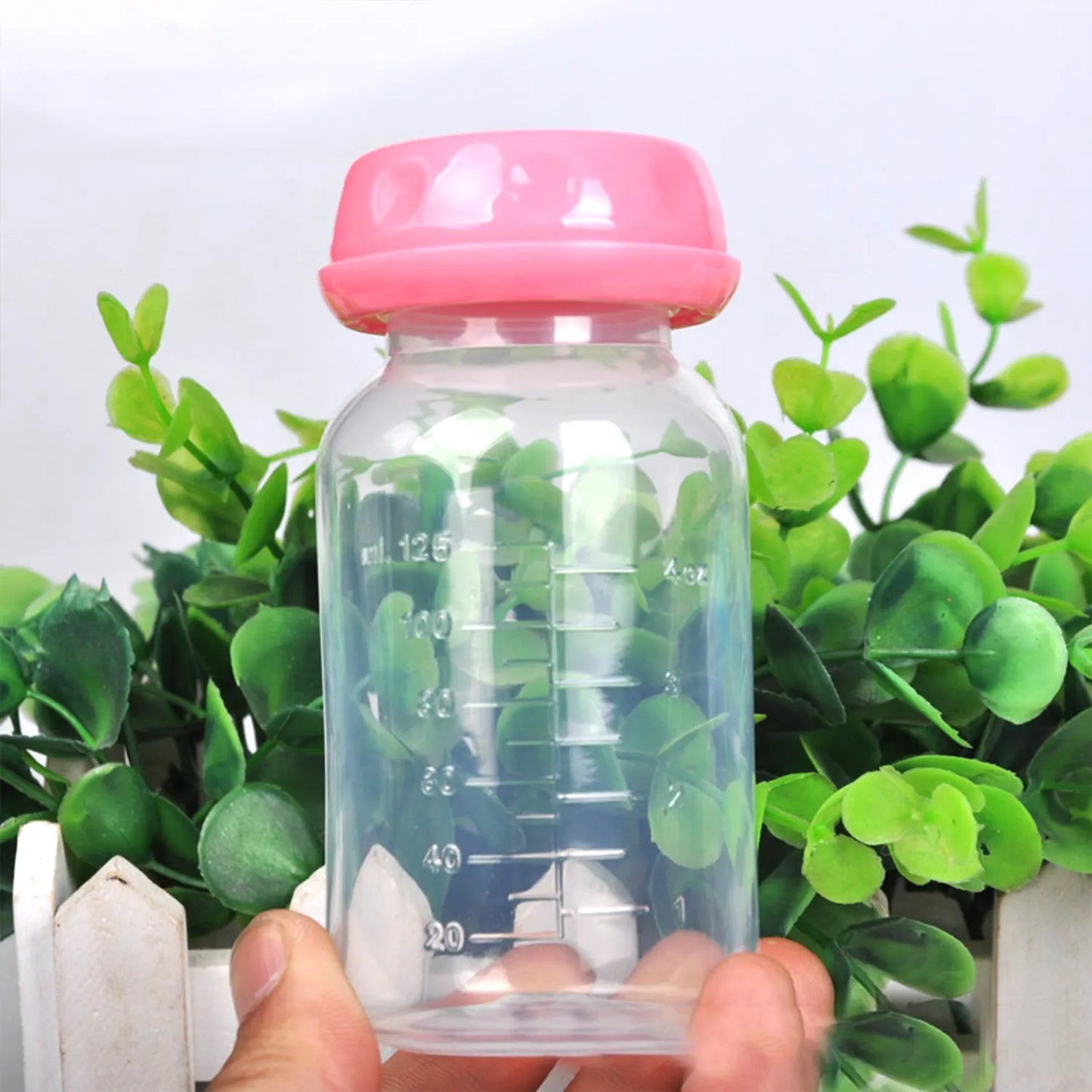 125ml back milk storage cup, made of safe PP material, BPA free, preferred storage tool for breastfeeding milk storage