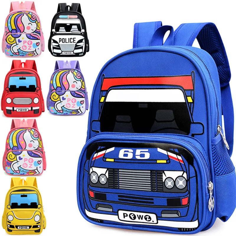 New Children School Backpack Cute Cartoon School Bags For Kids Primary Schoolbag Elementary Student Portable Backpack