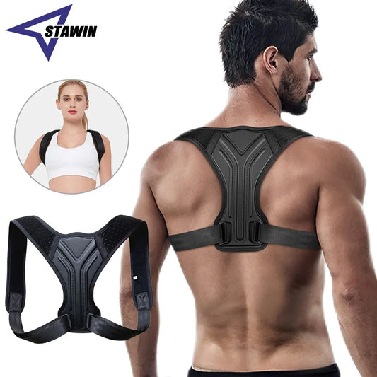 Adjustable Back Shoulder Posture Corrector Belt Clavicle Spine Support Reshape Your Body Home Office Sport Upper Back Neck Brace