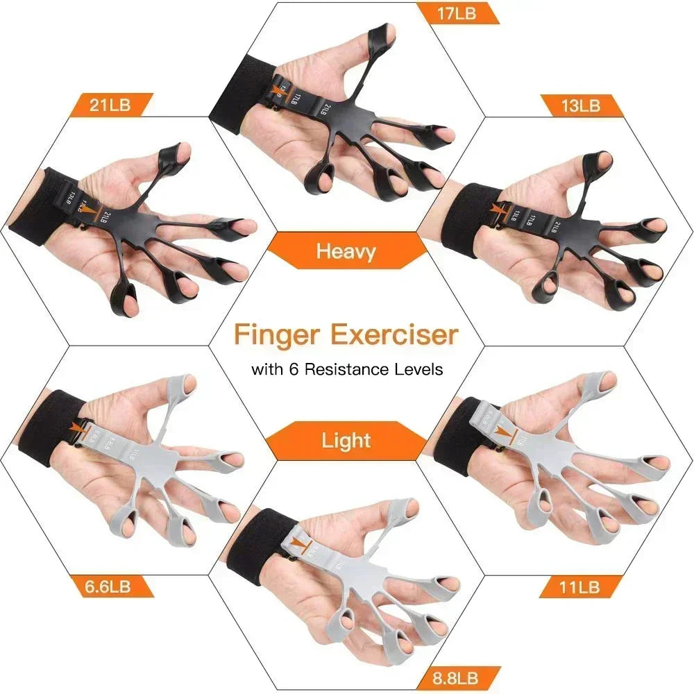 Hand Grip Strengthener Forearm Strength Sport Muscle Recovery Training Gripster Rehabilitation Accessories Expander Fitness Gym