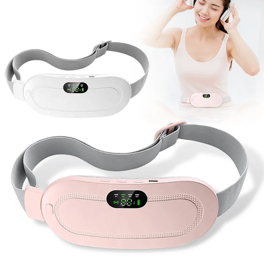 Waist Belt Period Cramp Massager Menstrual Lumbago Relieving Belt