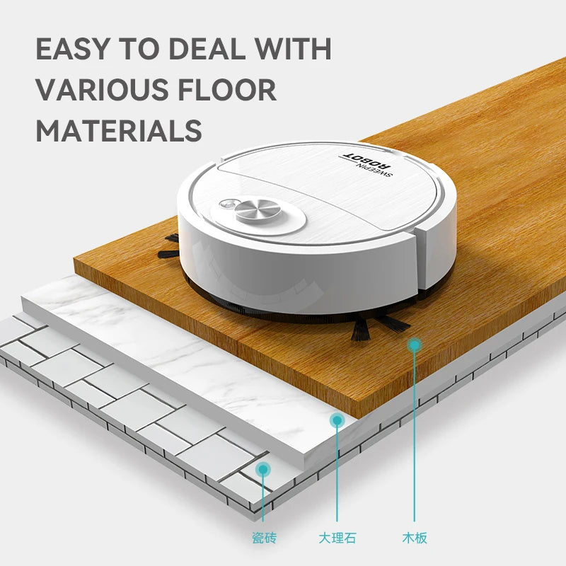 Xiaomi 3-in-1 Smart Sweeping Robot Home Mini Sweeper Vacuum Mopping Automatic Sweeping and Mopping All-in-one Cleaning Expert