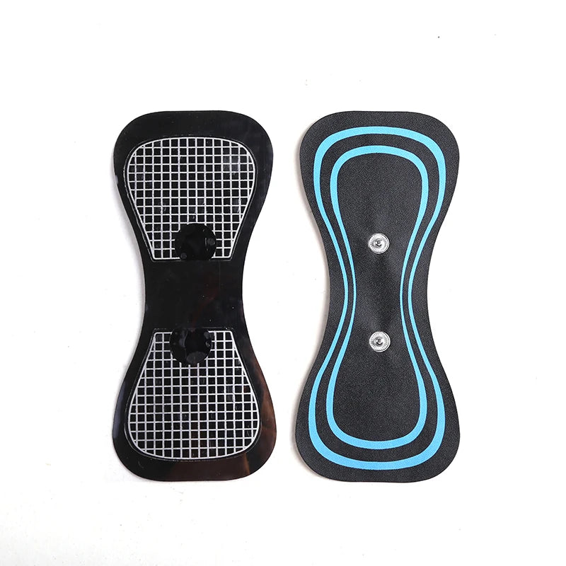 EMS Pulse Neck Massager Sticker Tens Cervical Massageador Tens Cervical Electrode Gel Pads Muscle Stimulator Neck Pain Relief